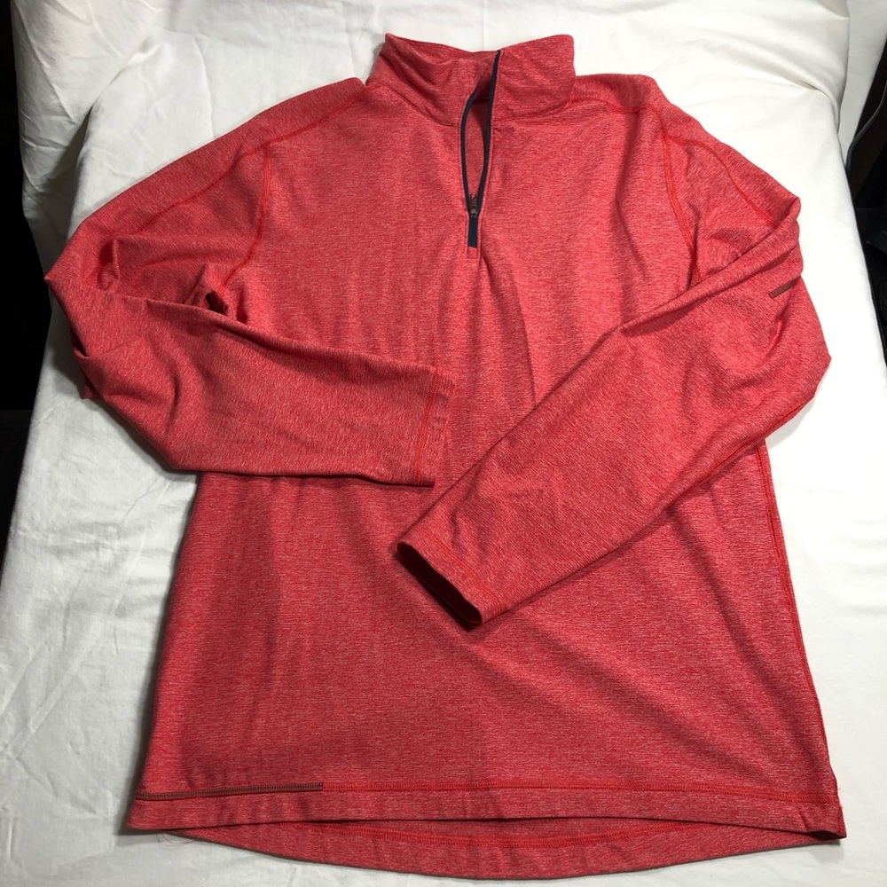 Lululemon Quarter Zip Sweater Red